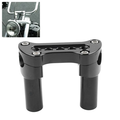 3.5" Handlebar Riser & Top Clamp for Harley Dyna Softail Sportster