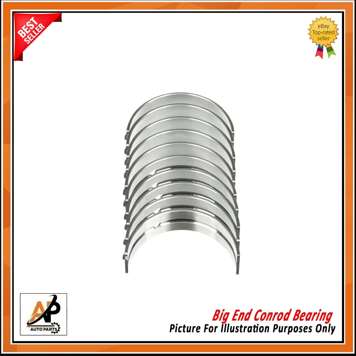 Big End Conrod Bearing Set for Land Rover Range Rover 3.0 Petrol (Std) (2003–2012)