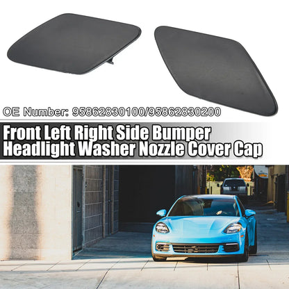 Front Left Right Washer Nozzle Covers for Porsche Cayenne 92A (2011-2014)