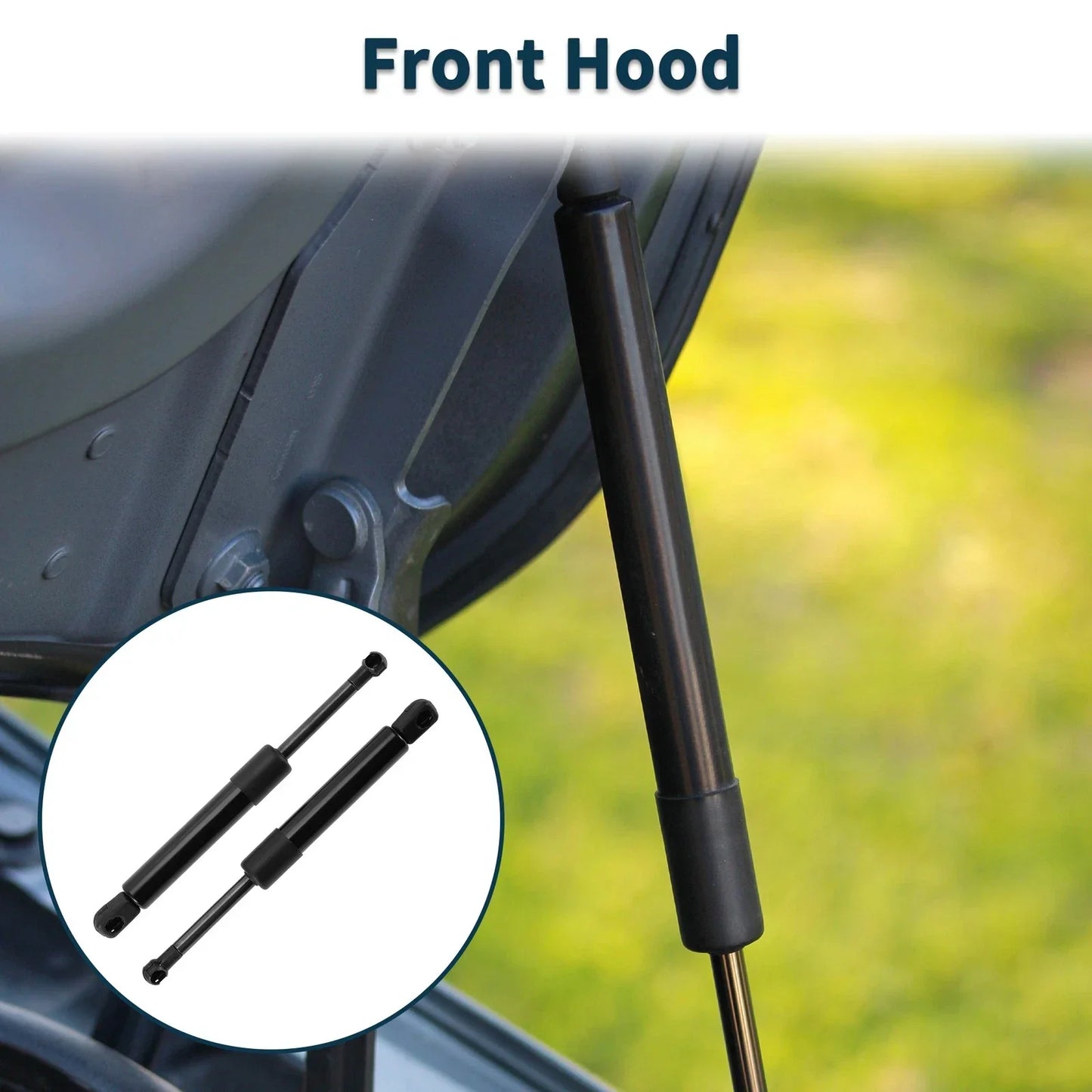 Hood Lift Supports 2 x Gas Springs for Mercedes-Benz ML320 (2000-2005)