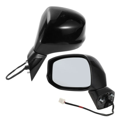 Left Side Door Mirror for Honda Civic 2012-2015 Manual Folding Gloss Black