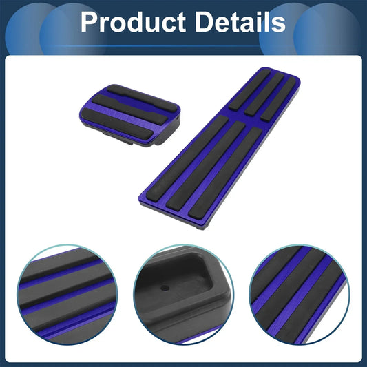 2 x Automatic Foot Accelerator Pedal Covers for Porsche 718/911 (2016-2023)