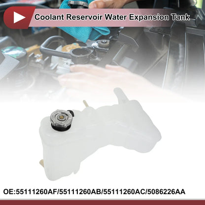 Coolant Expansion Overflow Tank with Cap for Dodge Challenger ( Specified)