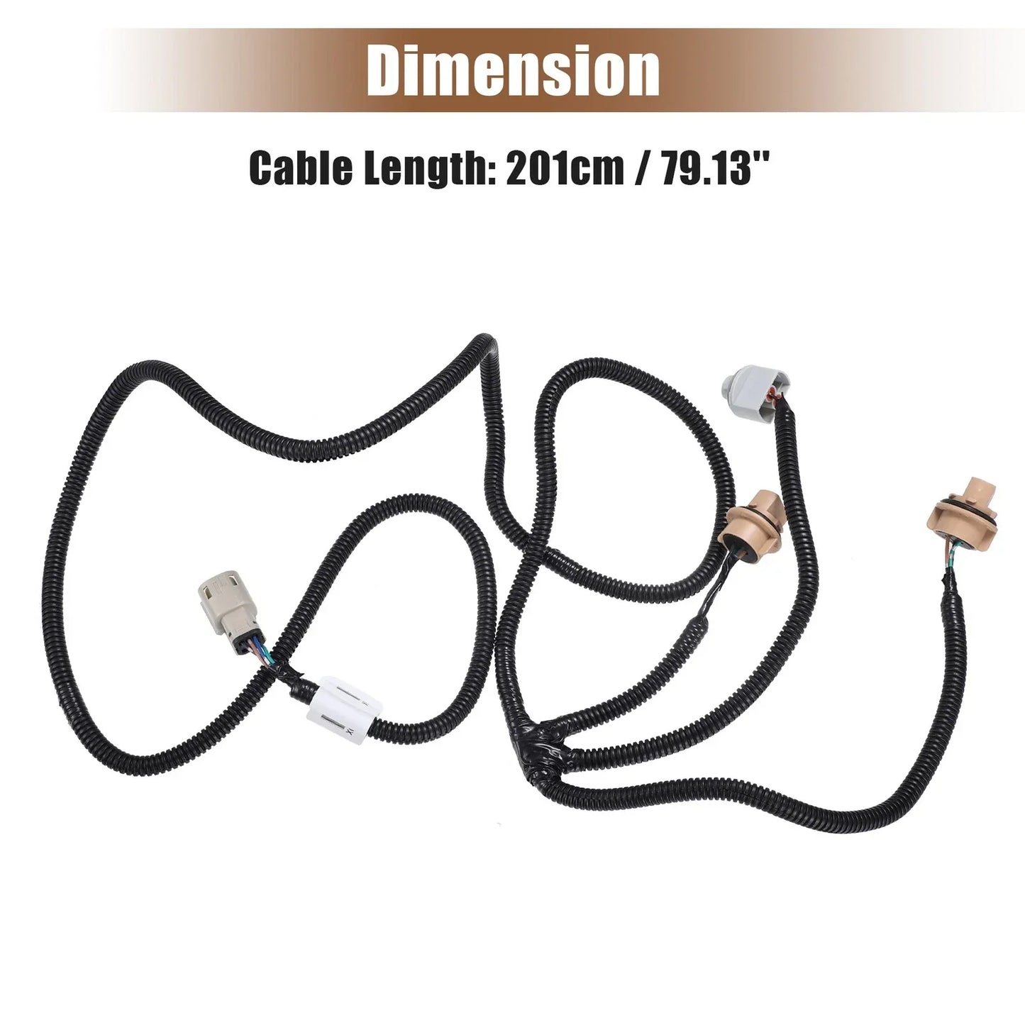 Set Tail Light Wiring Harness for Chevrolet GMC Passenger Side
