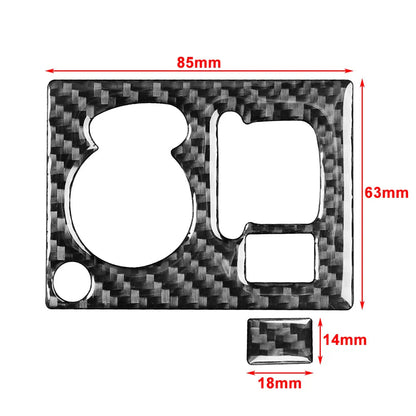 Headlight Switch Panel Cover Trim for Chrysler 300 300C (2005-2010) Red