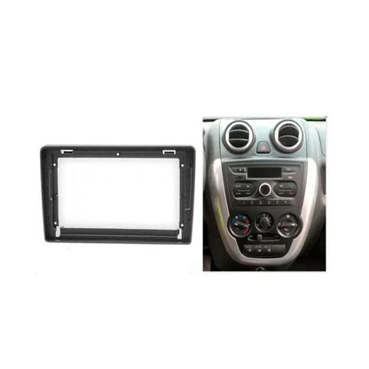 9'' Car Radio Console Adapter Cover Trim for Lada Granta (2013-2017)