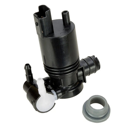 Windshield Washer Pump for Nissan X-Trail Rogue 2014-2019 2 x Covers