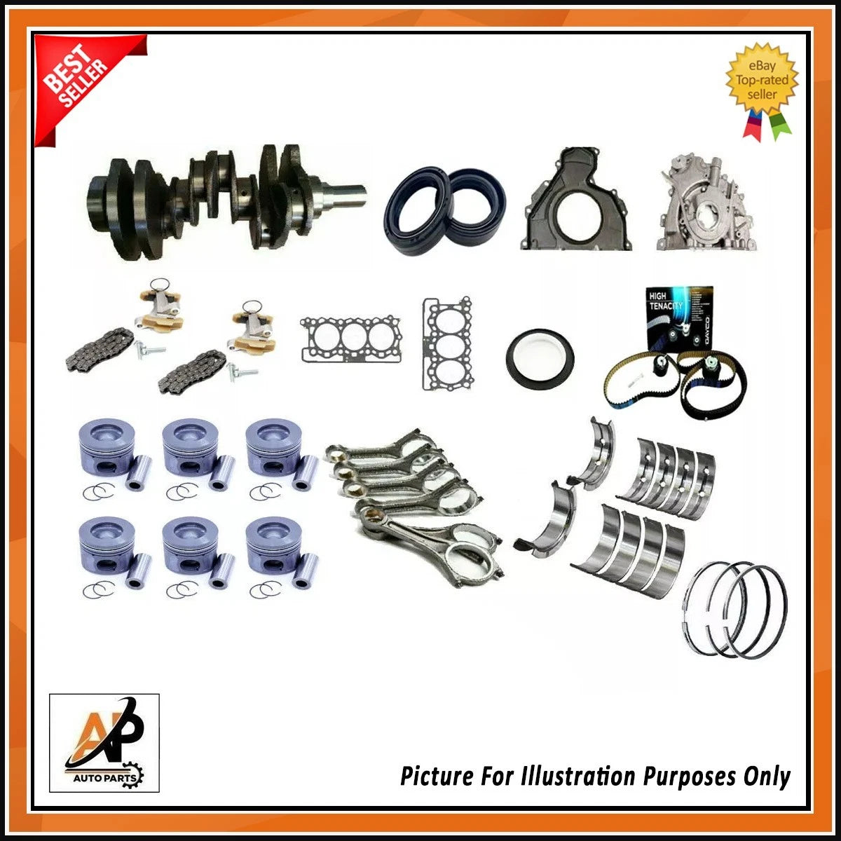 Crankshaft Rebuild Part for Land Rover Jaguar 3.0 Diesel (2005–2016)