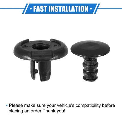 Fender Liner Clips 20 x for Honda - Plastic Black Automotive Clips