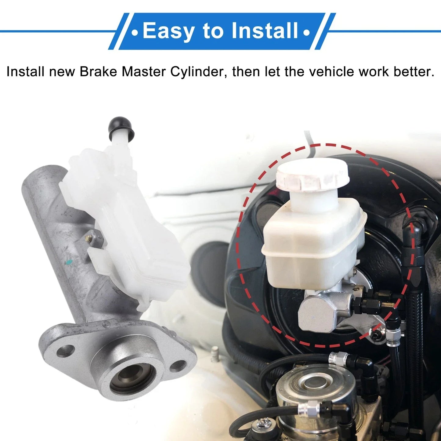 Brake Master Cylinder with Reservoir for Honda Odyssey (2005-2008)