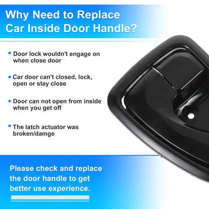 Front Passenger Side Interior Door Handle for Hyundai Accent (2000-2005)
