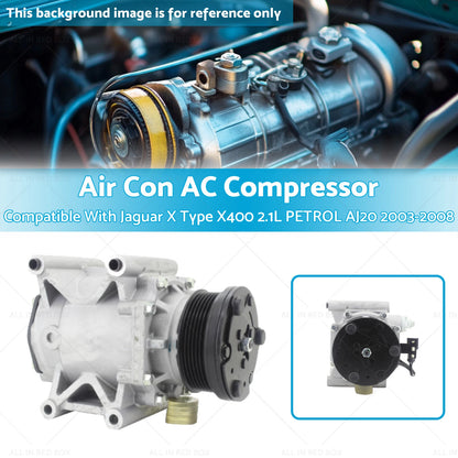 AC Compressor for Jaguar X Type X400 2.1L Petrol AJ20 (2003-2008)
