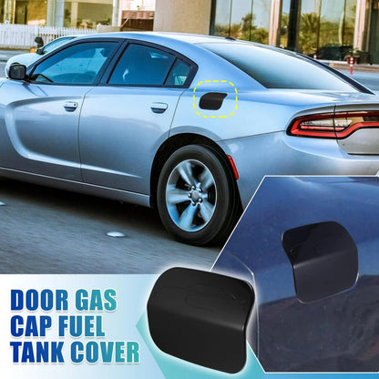 Black Fuel Tank Cover for Dodge Charger (2011-2021)