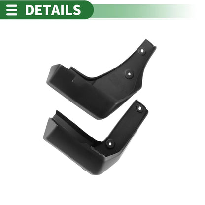 Mud Flaps Splash Guards Front & Rear for Honda City GM6 (2015-2019)