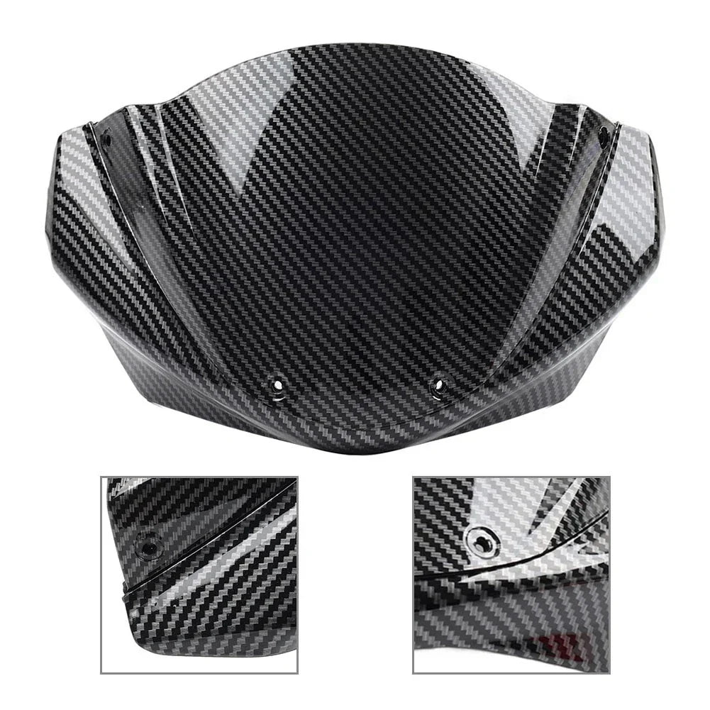 Upper Front Cowl Fairing Windshield for Ducati Monster 696 796 1100 (2008-2014)