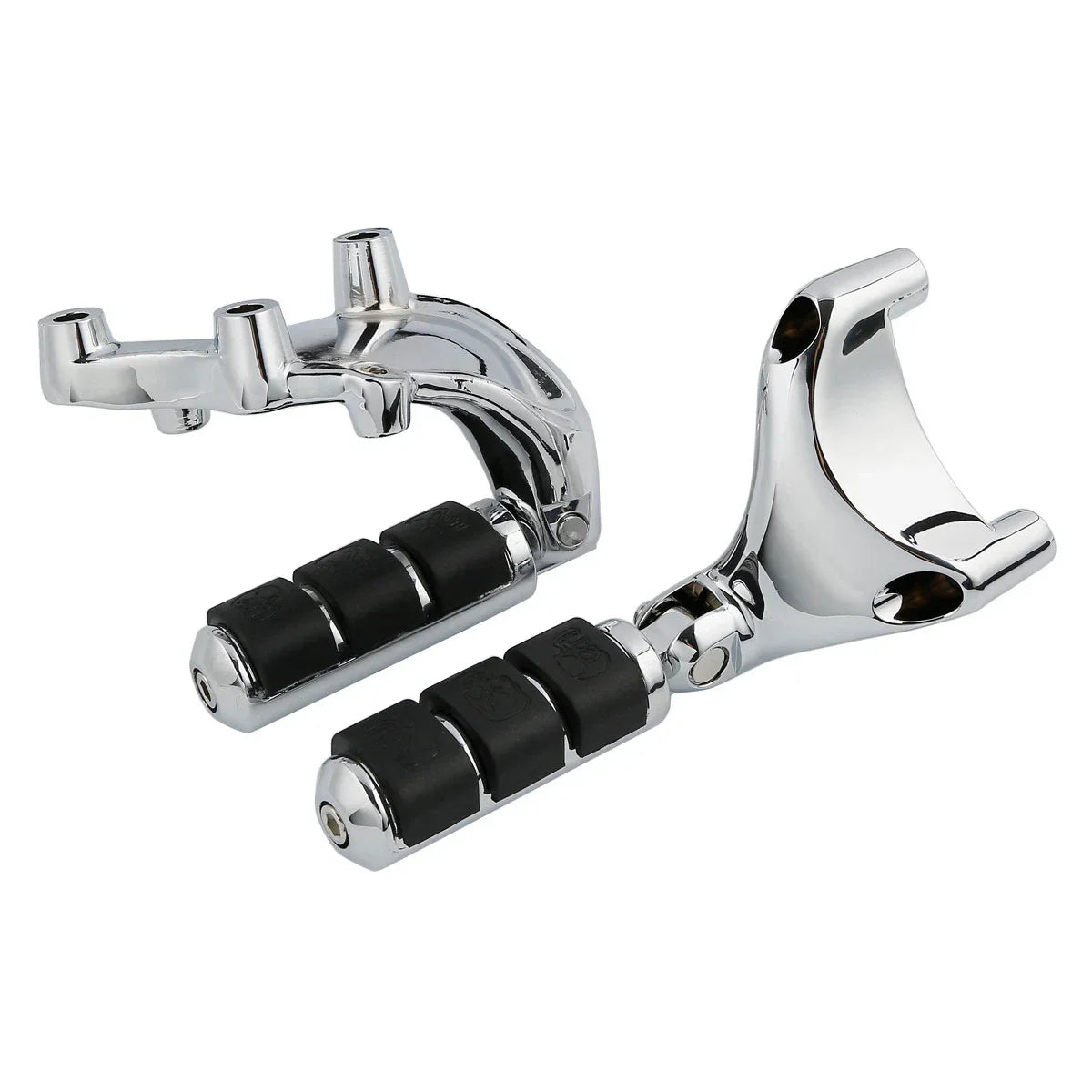 Chrome Passenger Footpeg Mount Bracket for Harley Sportster (2014-2022)