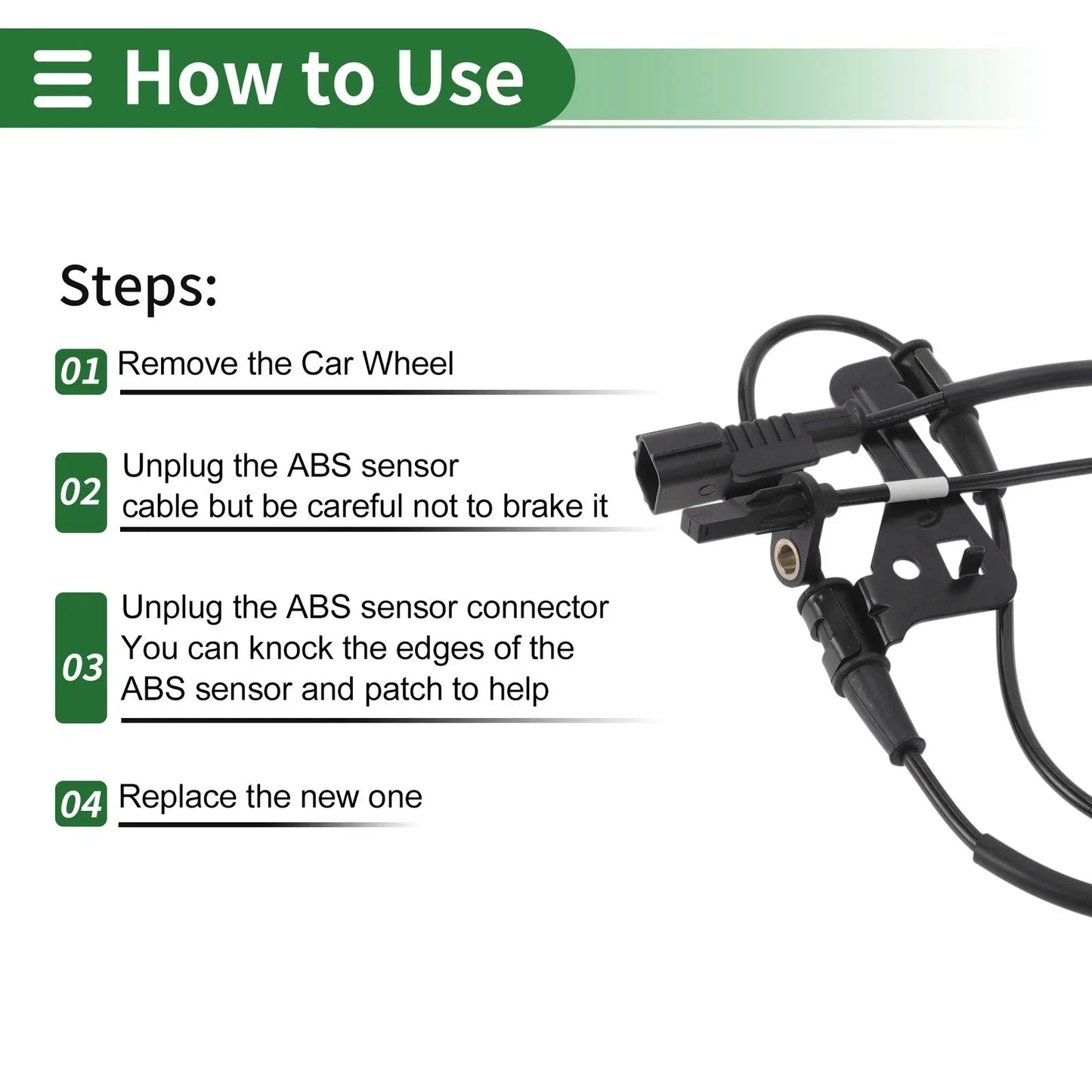 ABS Wheel Speed Sensor for Hyundai Veloster (2019-2021)