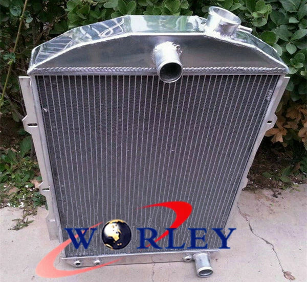 Full Aluminum Radiator + Fan for Chevy 350 V8 Hot/Street Rod (1938)