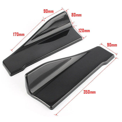 35cm Car Rear/Side Skirt Bumper Lip Protector Strip