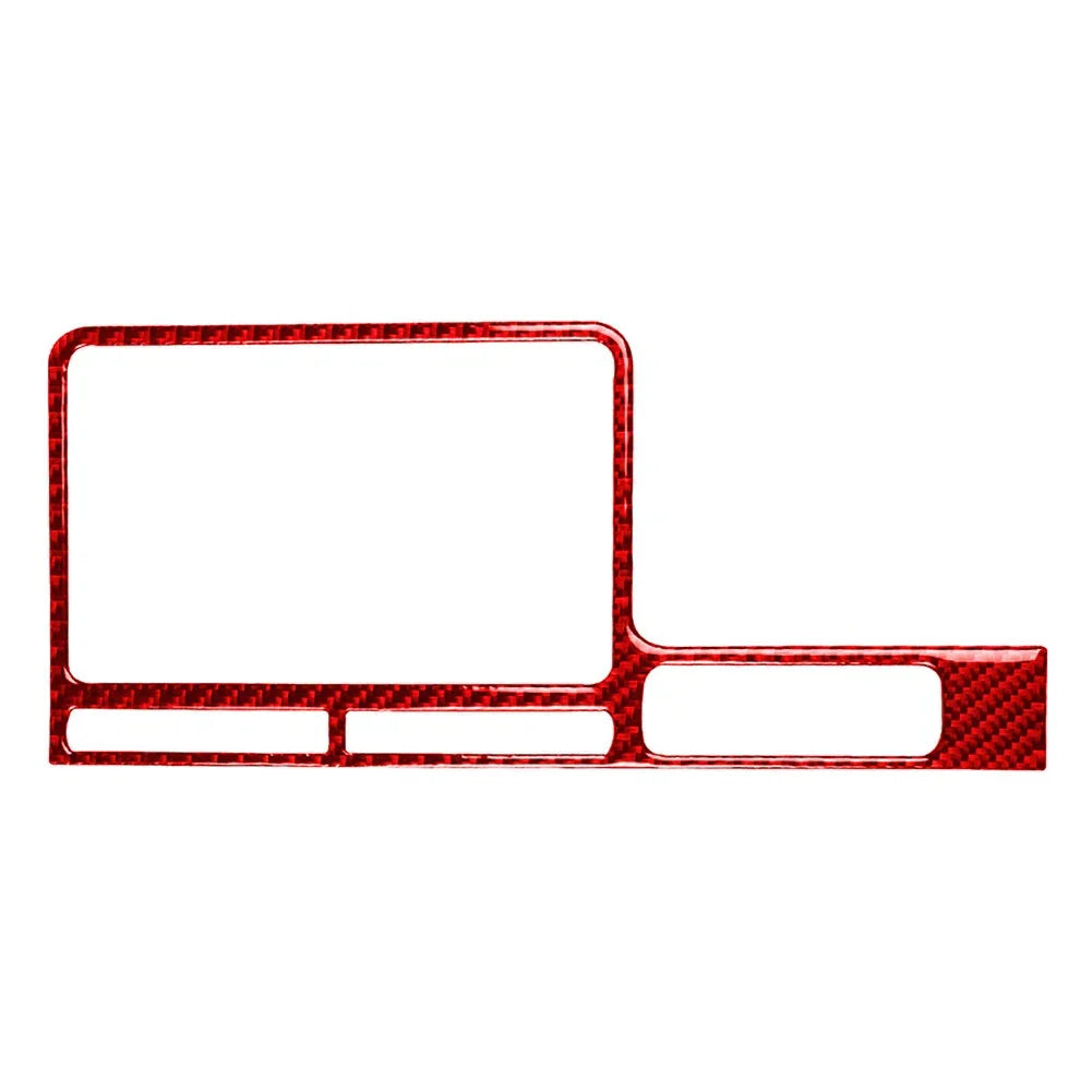 GPS Navigation Panel Cover Trim for Nissan GTR R35 (2008-2016) Red