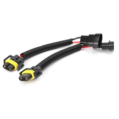 9006 to H11 Adapter Wiring Harness Socket for Headlight Fog Light (Universal)