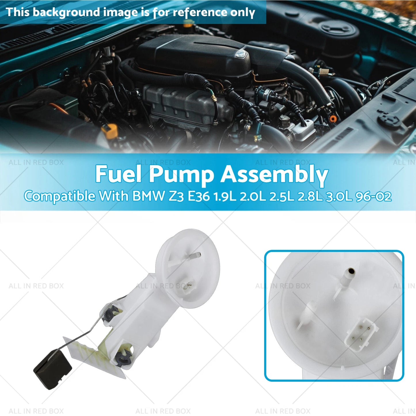 Fuel Pump Assembly for BMW Z3 E36 1.9 2.0 2.5 2.8 3.0 (1996-2002)