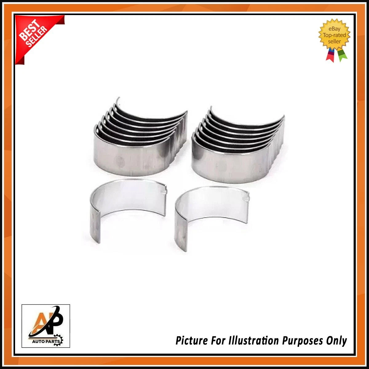 Big End Bearings Set STD Replacement for DS7 2.0 BlueHDi (2014–2023)