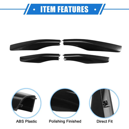 Car Roof Rack Side Rails End Cover Caps for Lexus RX350 (2003-2009) - 4x