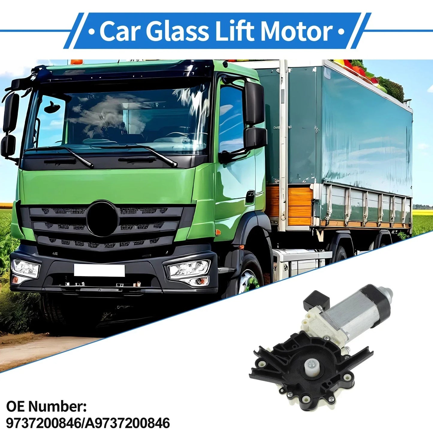 Power Window Regulator Lift Motor for Mercedes-Benz Atego