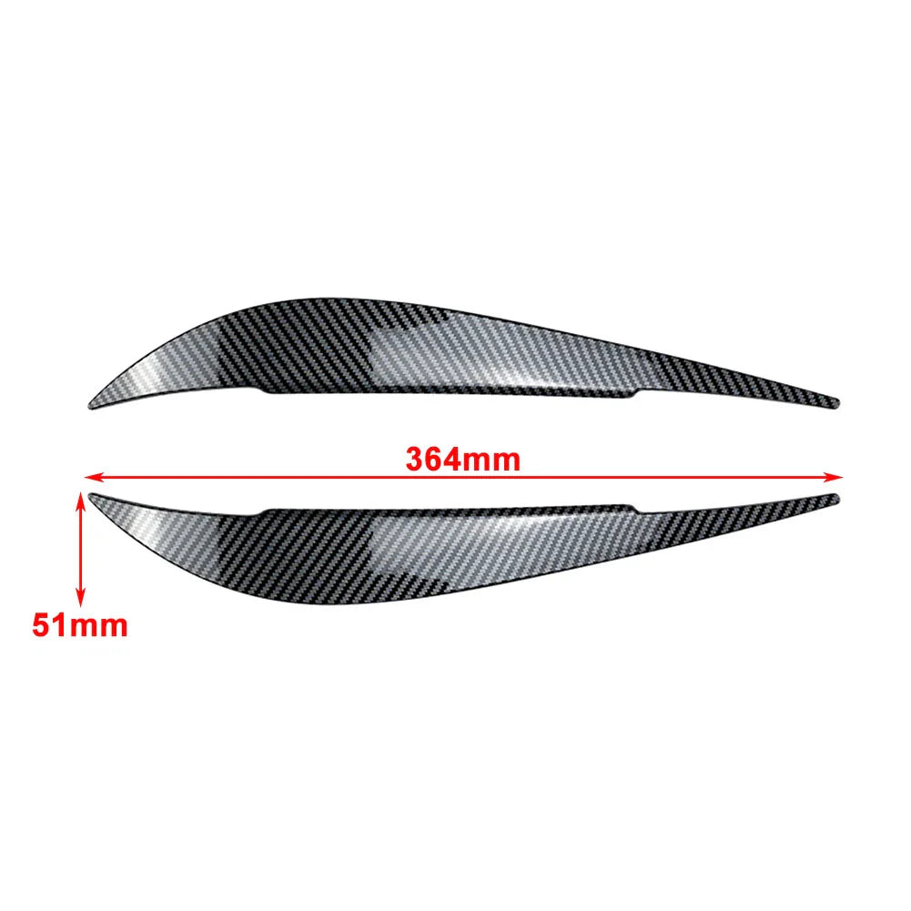 Carbon Fiber Front Headlight Eyebrow Trim for BMW 4 Series (2012-2020)