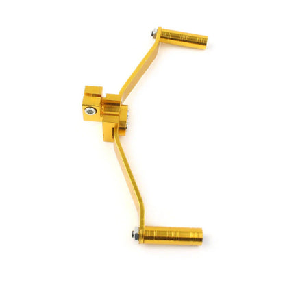Gold Aluminum Motorcycle Dual Way Gear Shift Lever Pedal for Make & Model