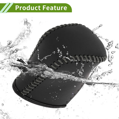 Lexus NX300 Gear Shift Knob Cover 2014-2021 Black Grey Faux Leather