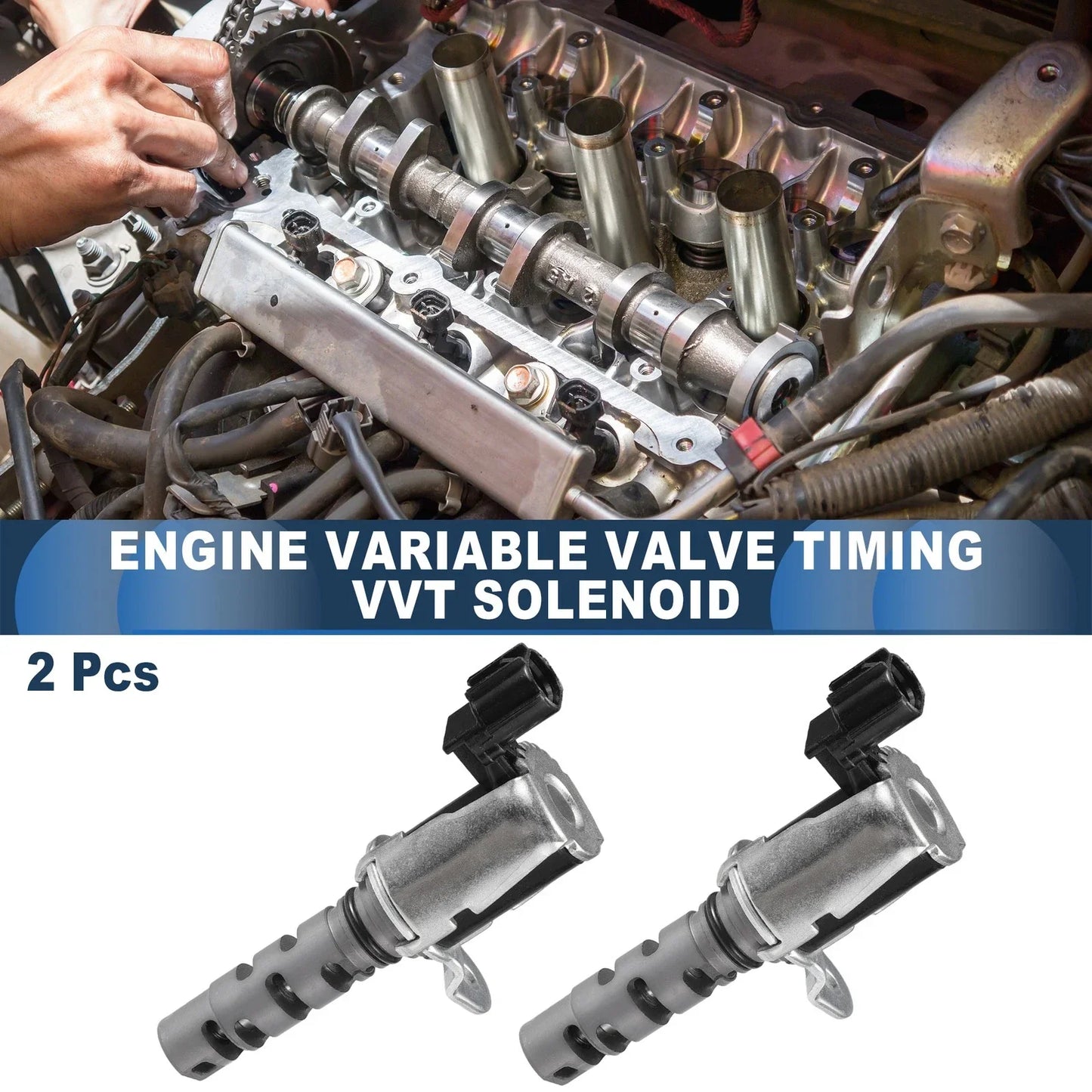 2 x Variable Valve Timing VVT Solenoids for Lexus HS250h (2010-2012)