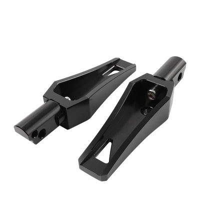 Mini Foot Pegs for Harley Softail Street Bob (2018-2023) Black