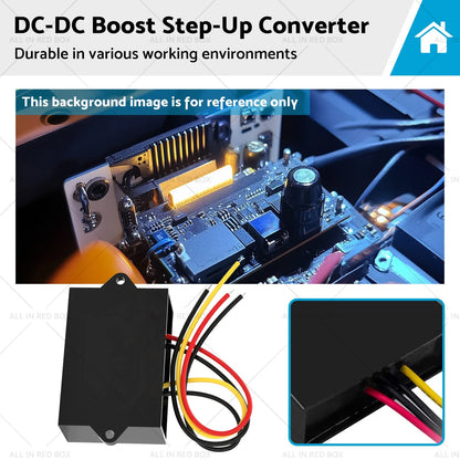 12V to 24V 5A DC-DC Boost Step-Up Converter Car Power Supply Module Waterproof