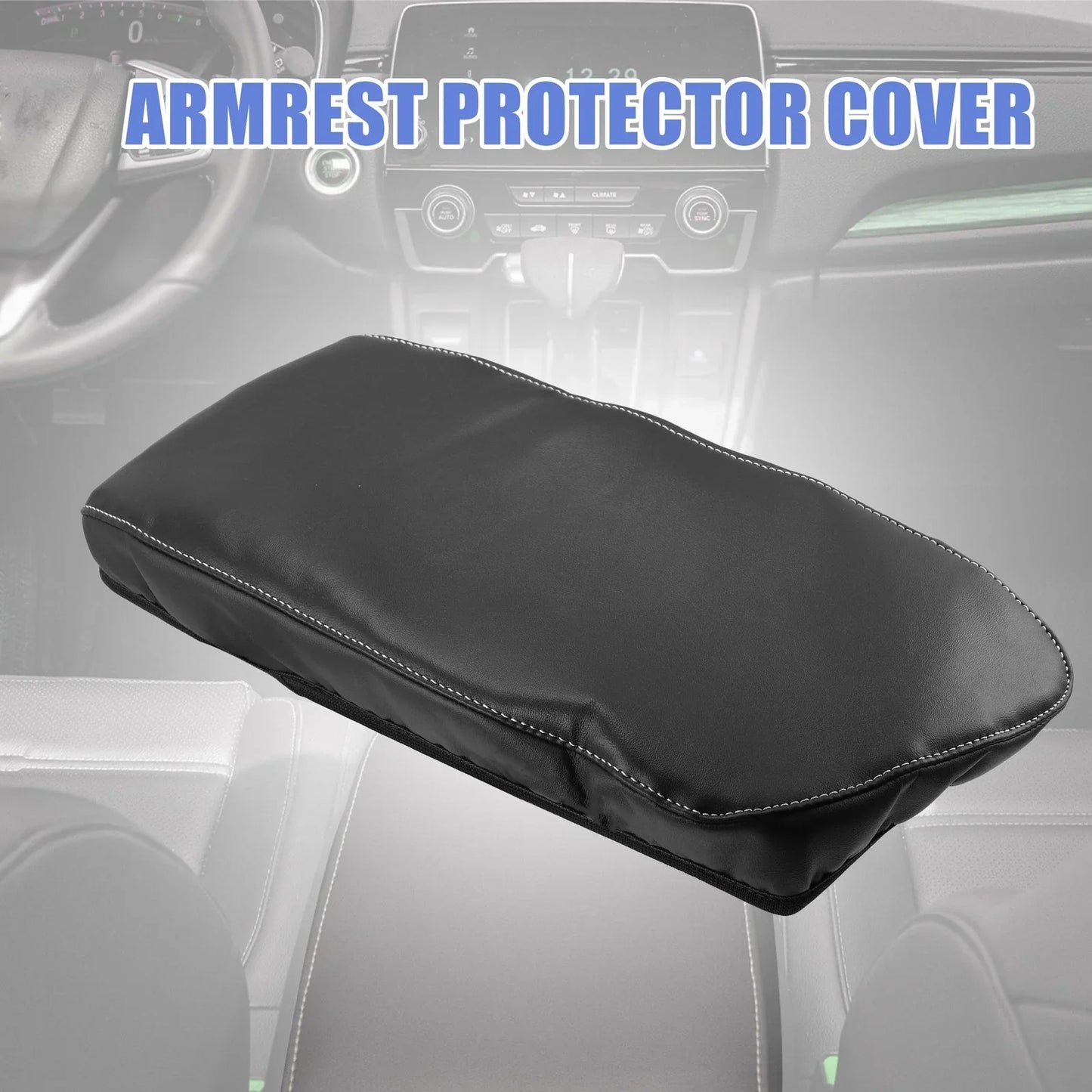 Right Driver Side Armrest Cover for Lexus NX (2021-2022) Black Leather
