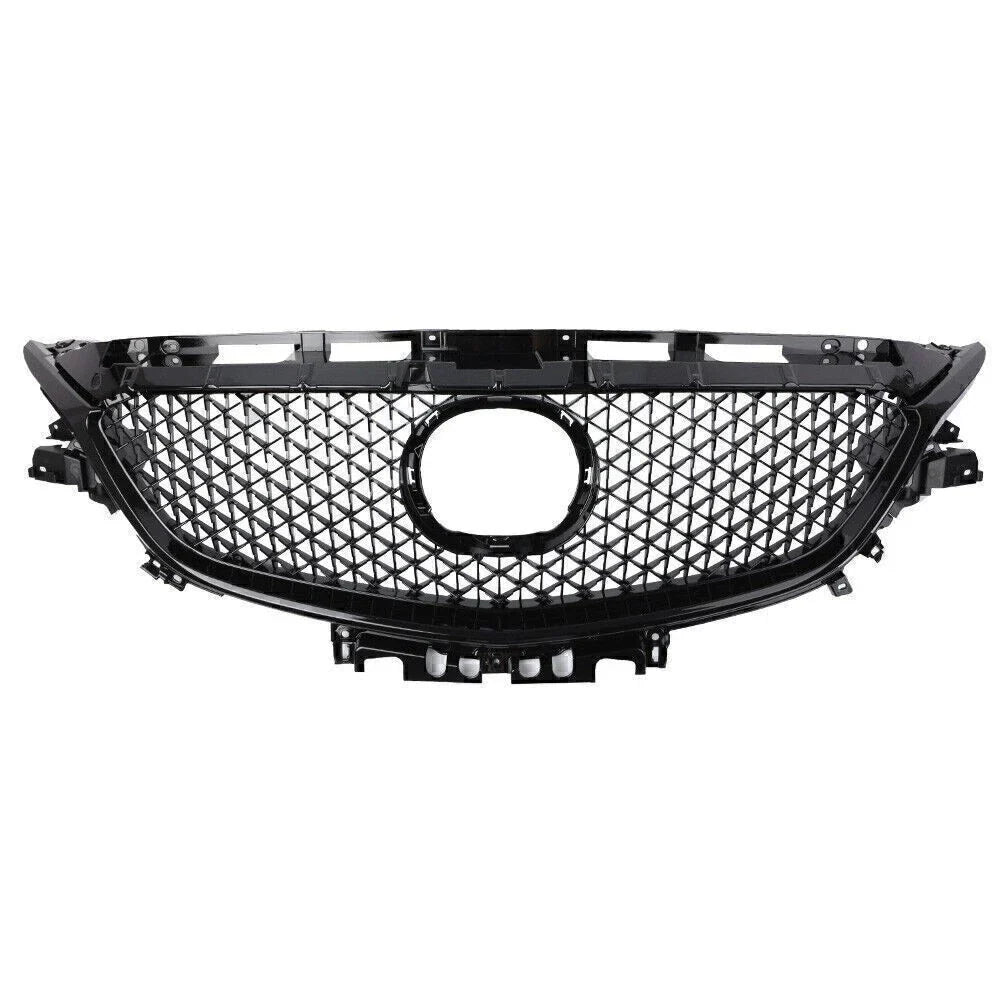 Honeycombe Mesh Front Bumper Grille for Mazda 6 Atenza (2017-2018) Black