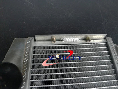 Aluminum Radiator + Black Hose for Suzuki GT750 (1972-1977)
