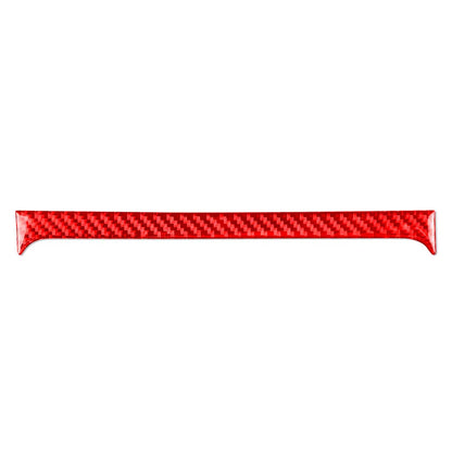 Carbon Fiber Red Interior Below Radio Console Cover Trim for Honda S2000 (2000-2009)