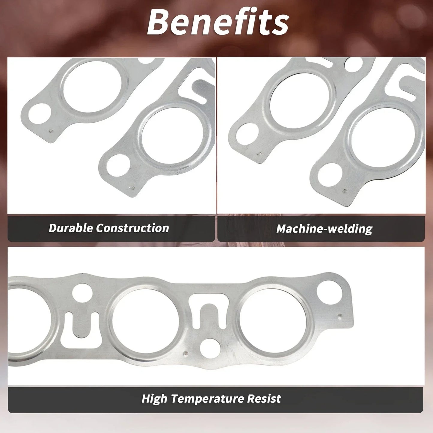 Exhaust Manifold Header Gaskets 2 x for Lexus IS (1999-2005)