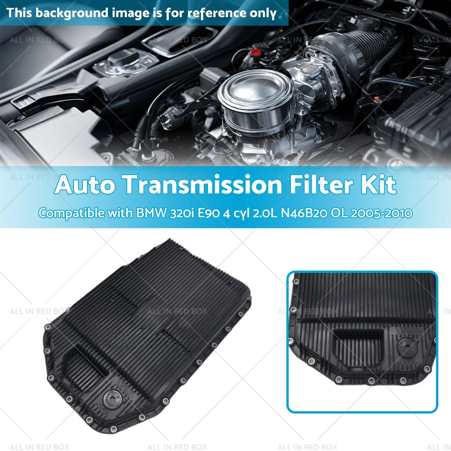 Auto Transmission Filter Kit for BMW 320i E90 2.0L (2005-2010)