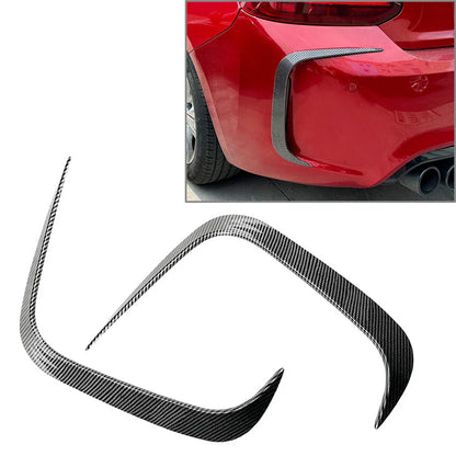 Rear Bumper Spoiler Cover for BMW 2 Series M2 F87 Coupe (2016-2021)