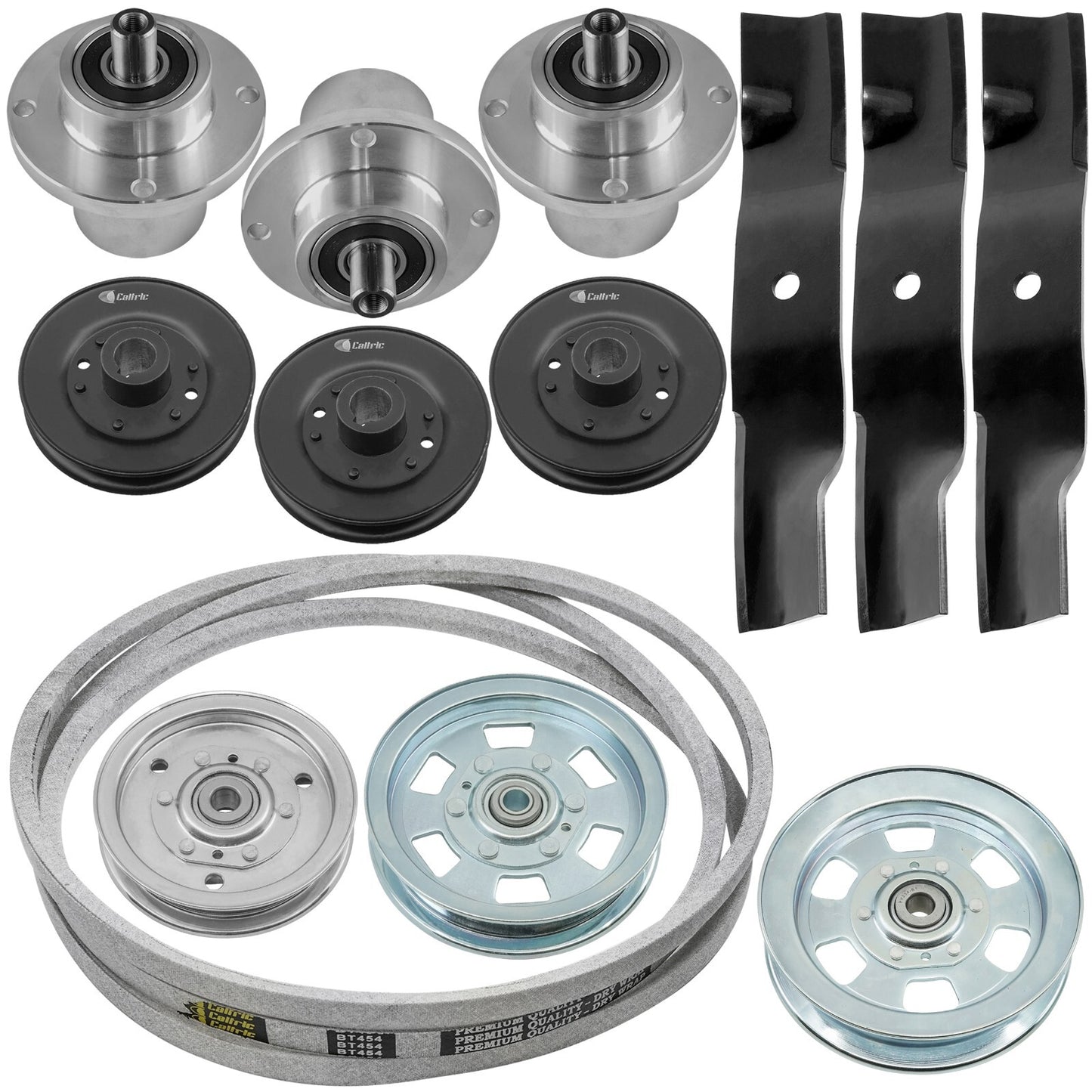 Deck Spindle Pulley Blade Belt Replacement for Bad Boy MZ Magnum 42 (2017–2017)