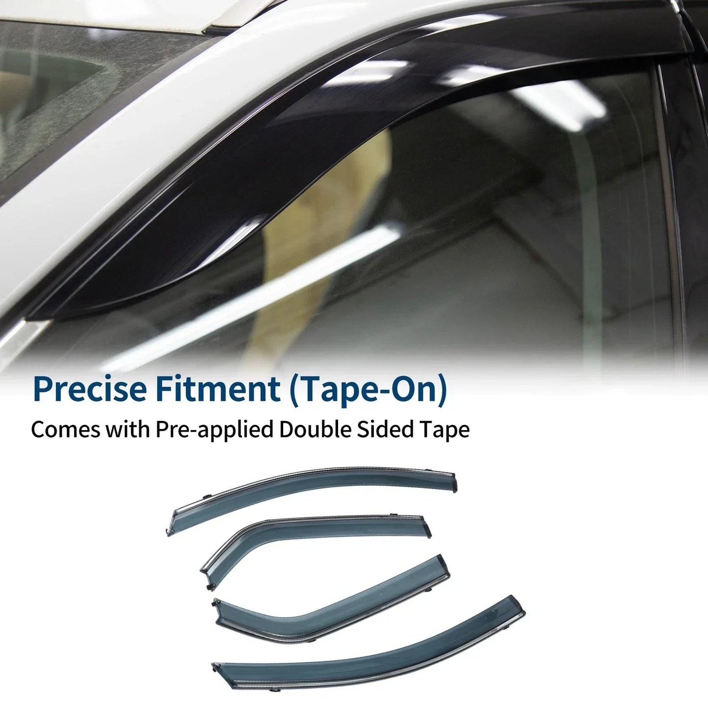 Car Window Deflectors for Honda Fit Sedan 2007-2008 Side Vent Visors