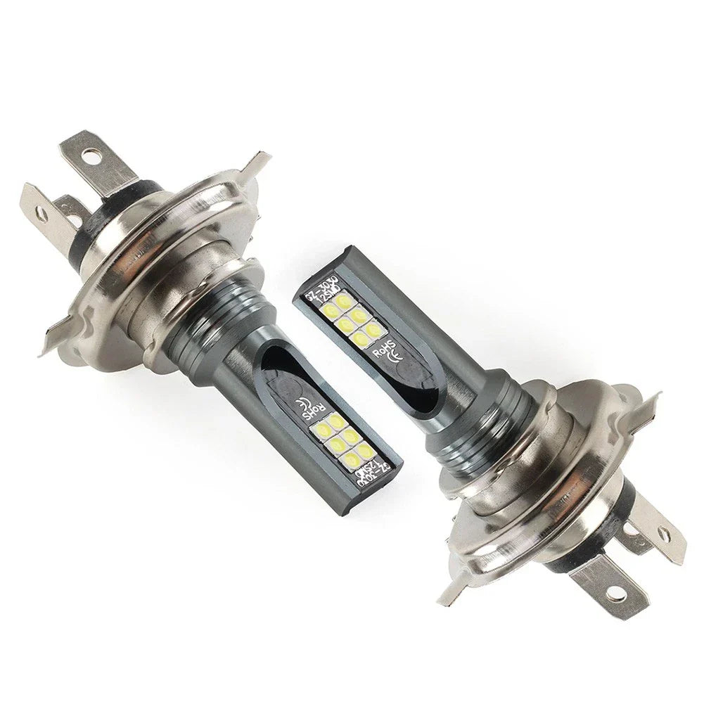 H4 LED Headlight Bulbs Pair for Car Model