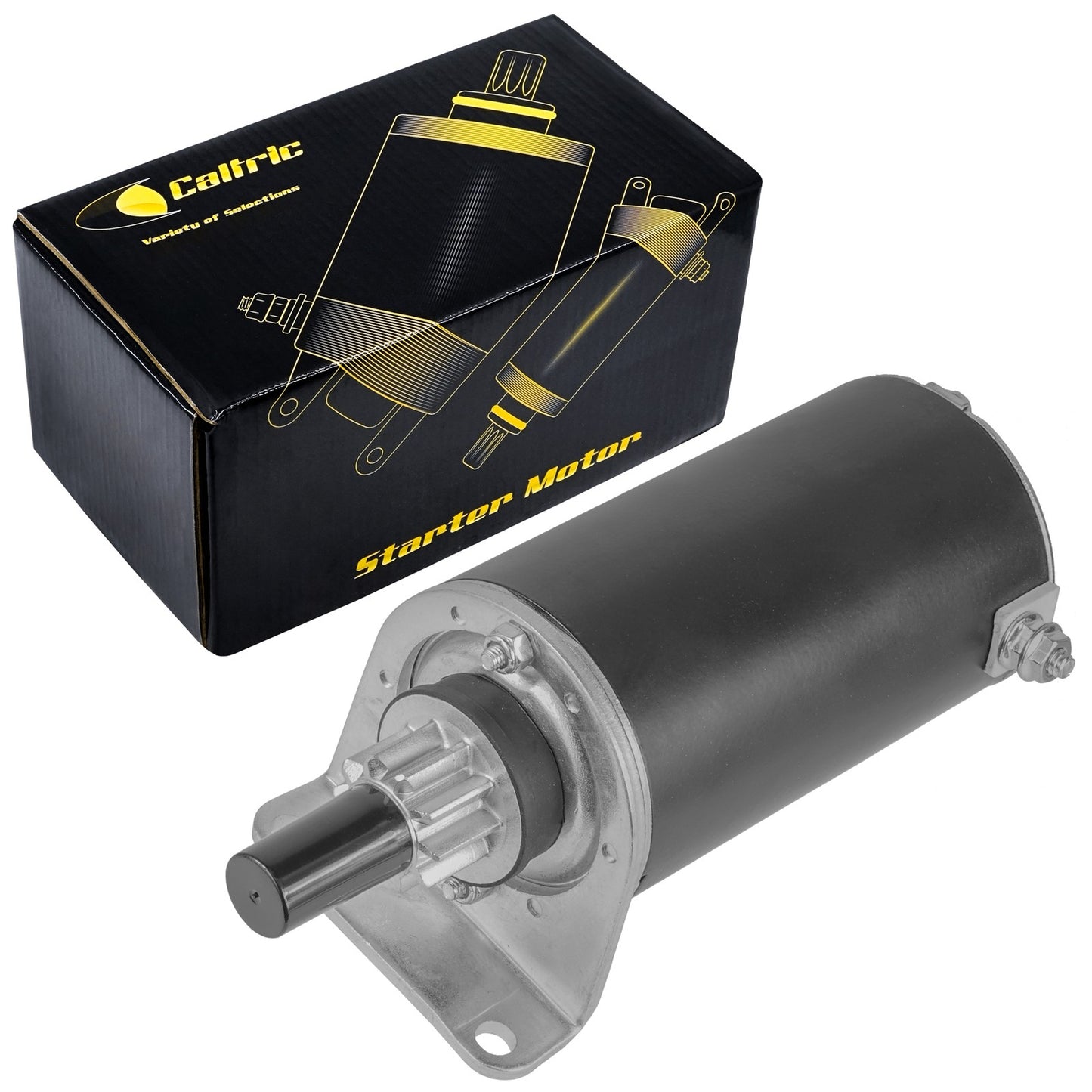 Caltric Starter Motor Replacement for Kawasaki FH451V Small Engines (2000–2010)