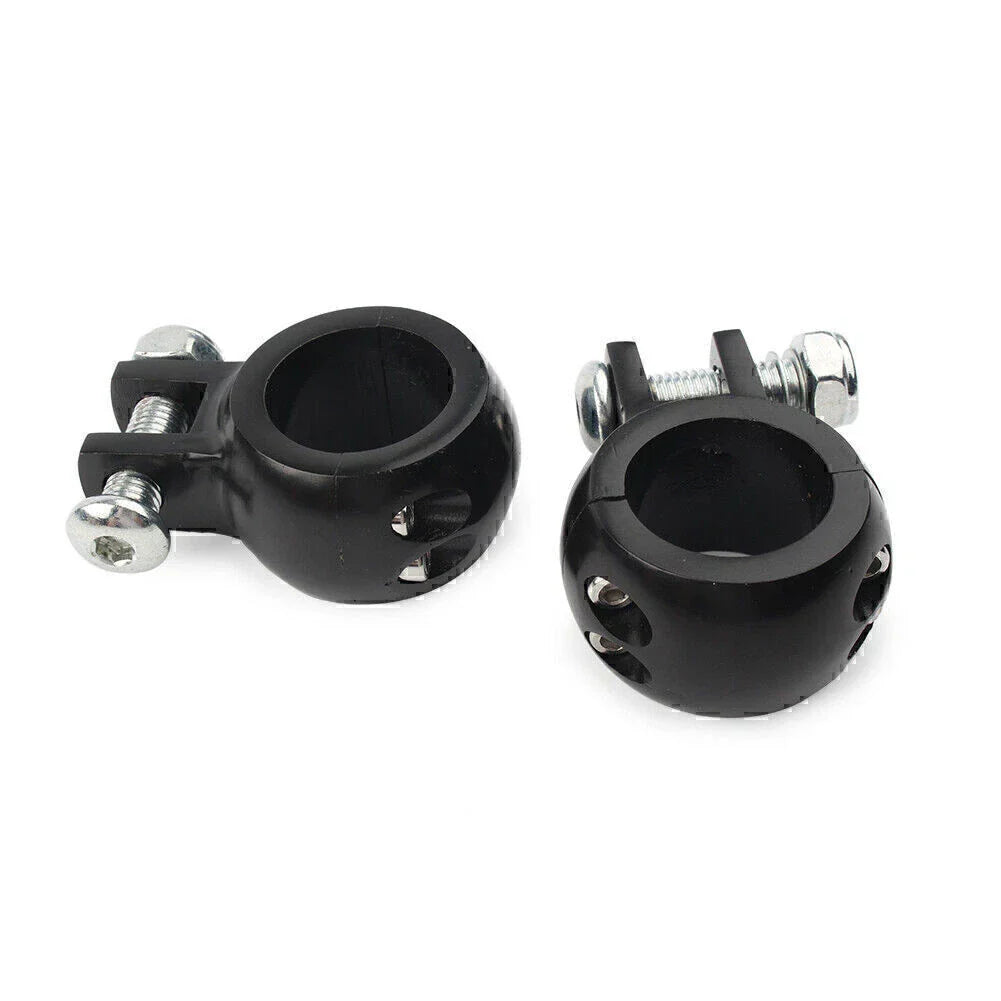1-1/4" Engine Crash Bar Foot Peg Mount Bracket for Harley Universal