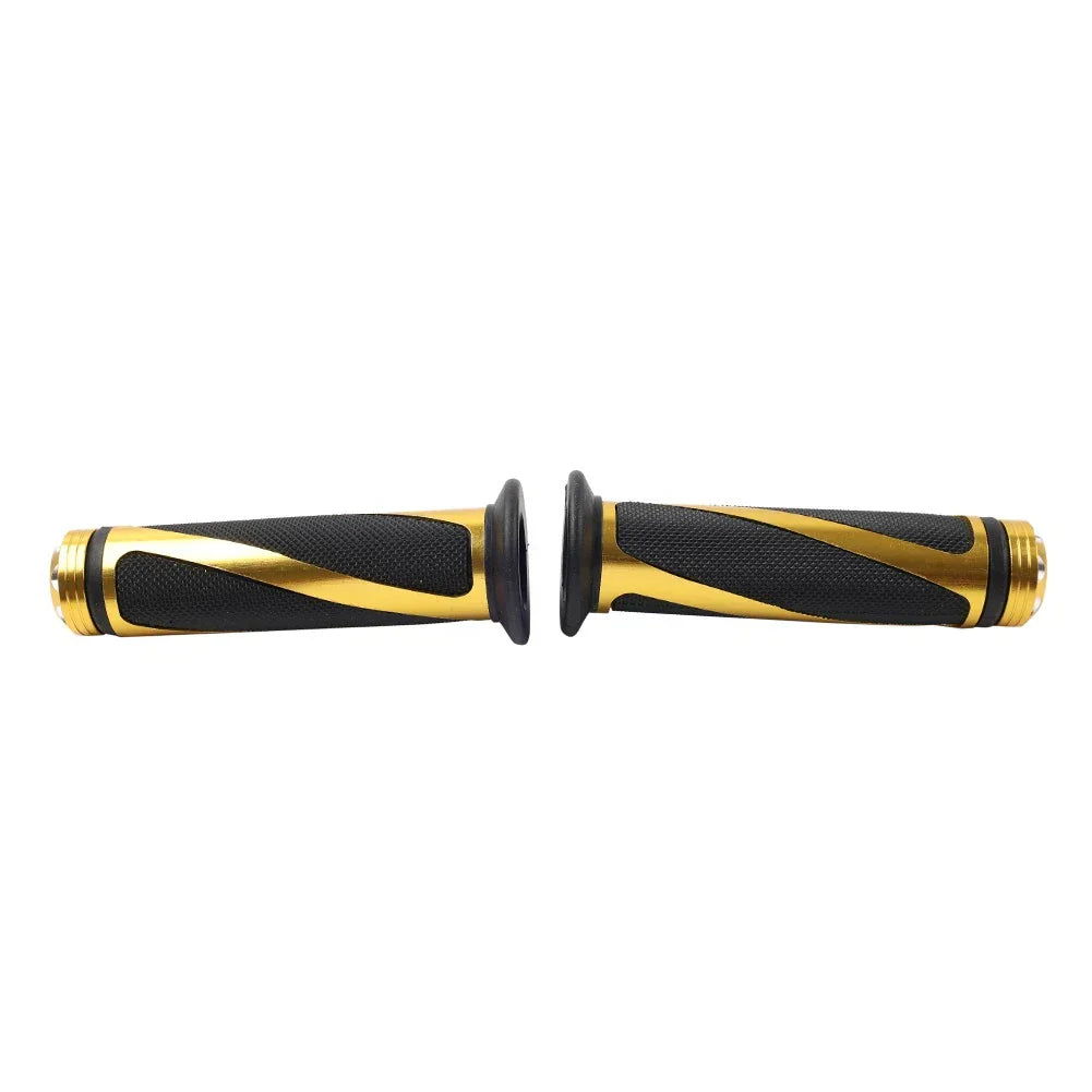 7/8" Yellow Rubber Gel Hand Grips for Yamaha MX ATV Dirt Bike