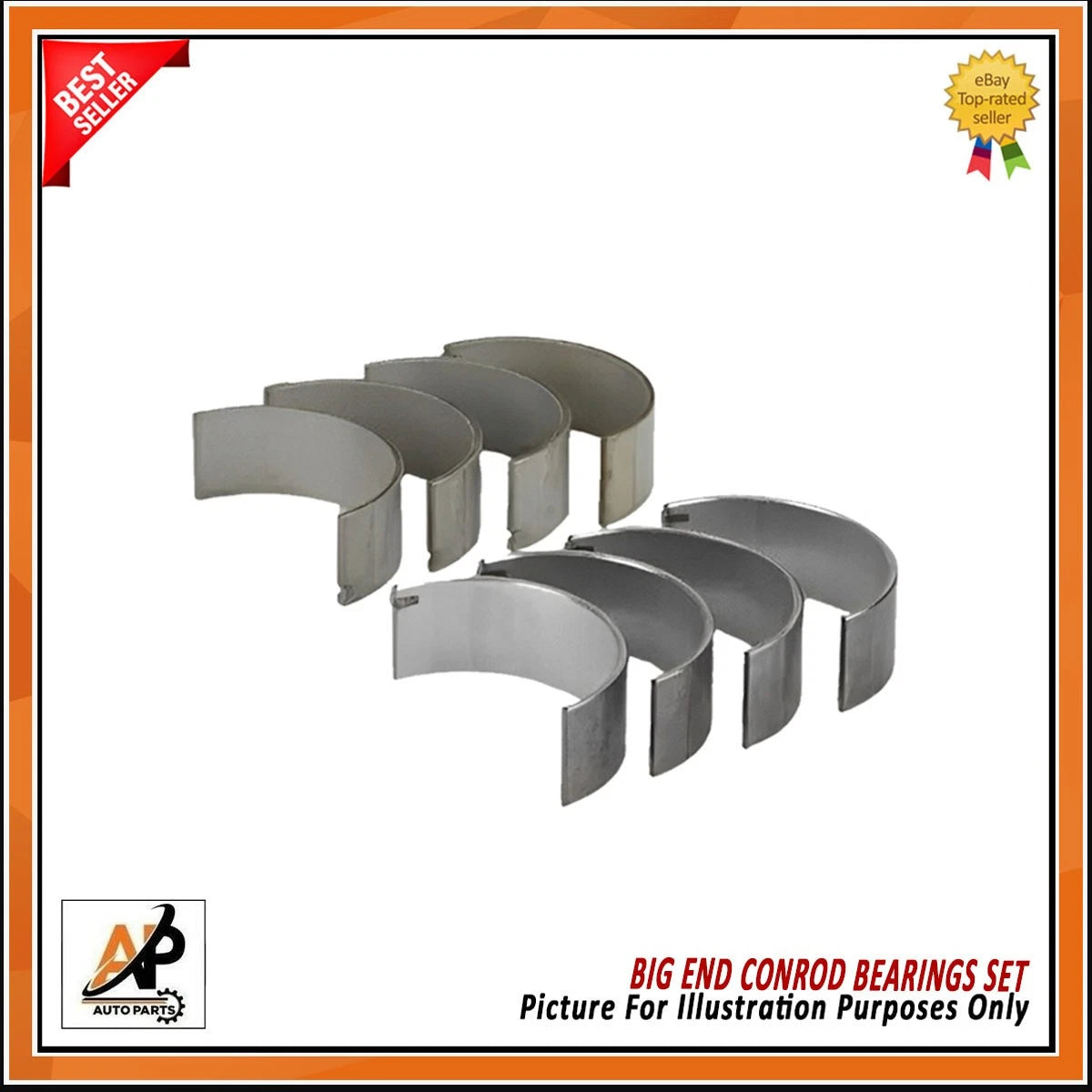 Big End Bearing Set Heavy Duty for Mercedes A B C E GLC GLA (2012–2018)
