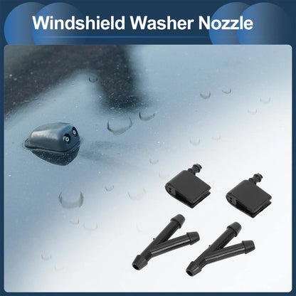 Windshield Washer Nozzle & Hose Connector for Mercedes-Benz (2000-2005)